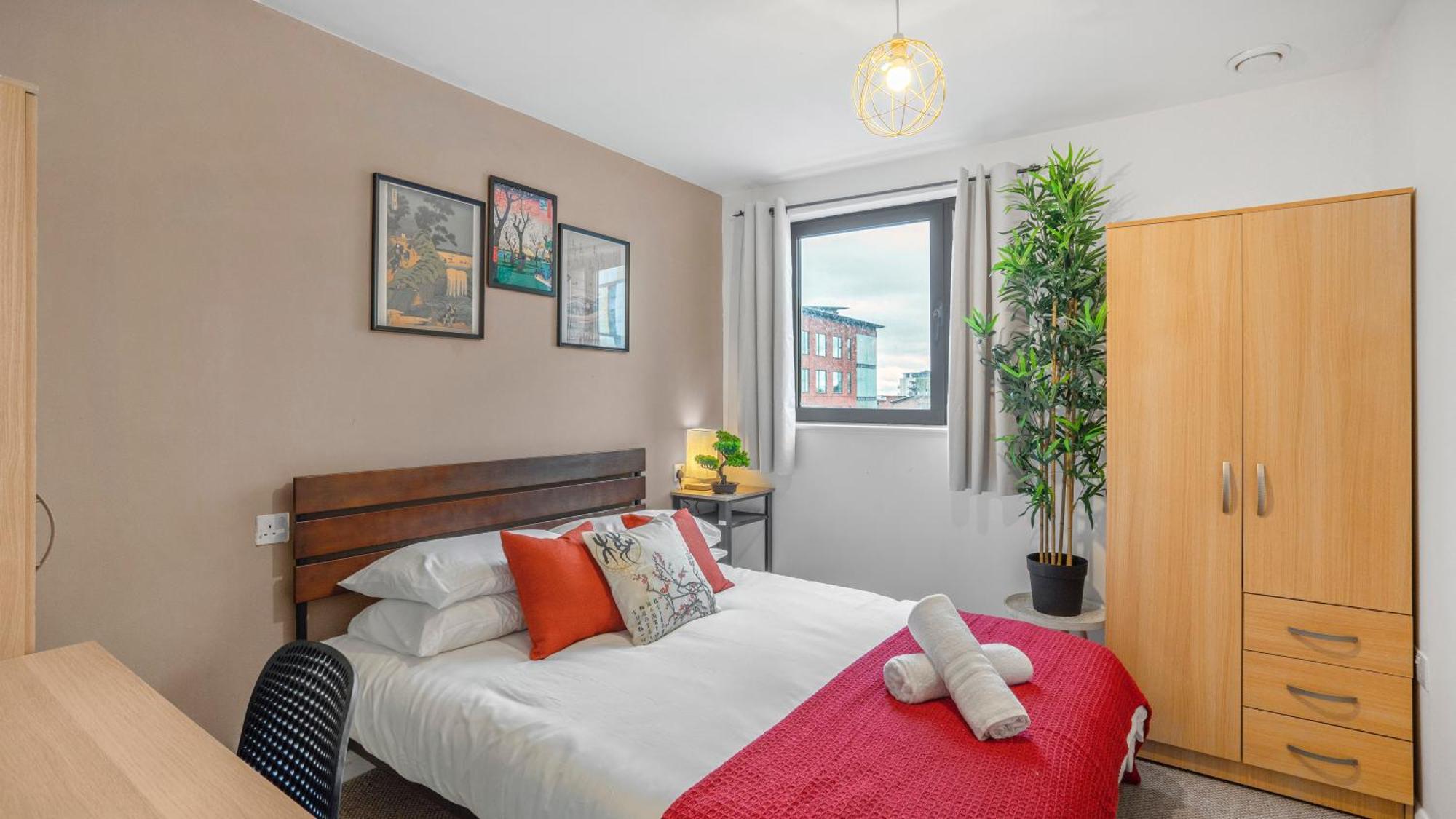 Japanese Suite 2Bed 2Bath, Free Park, Netfix, 75 Inch Tv, Games - City Centre- Maihom Birmingham Bagian luar foto