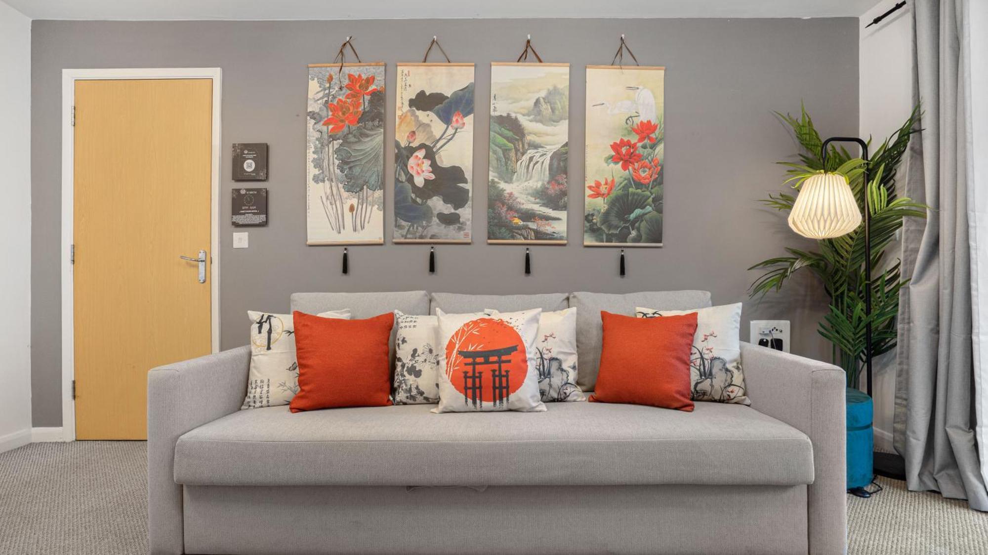 Japanese Suite 2Bed 2Bath, Free Park, Netfix, 75 Inch Tv, Games - City Centre- Maihom Birmingham Bagian luar foto